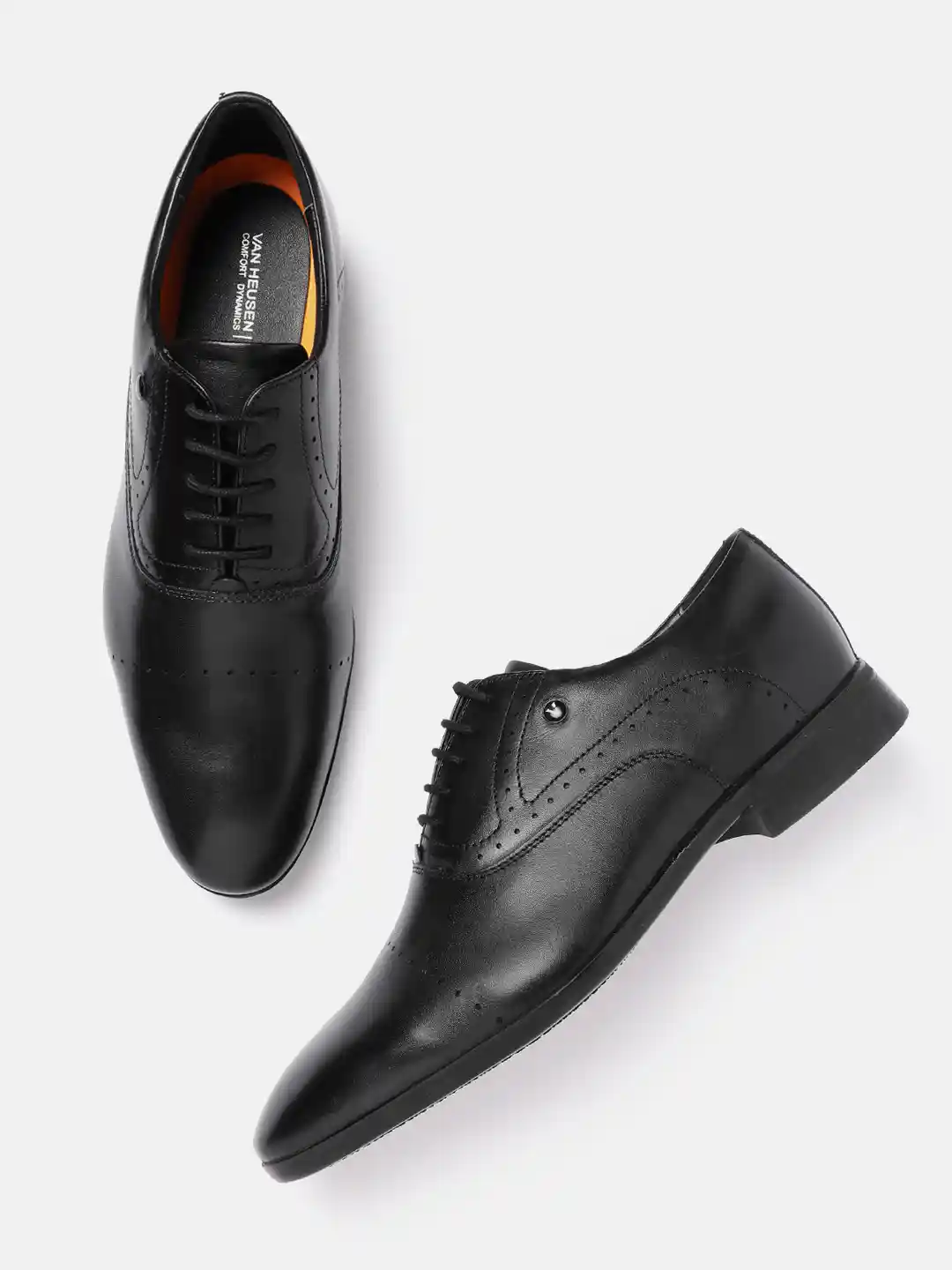 Buy Van Heusen Men Leather Formal Oxfords Formal Shoes for Men