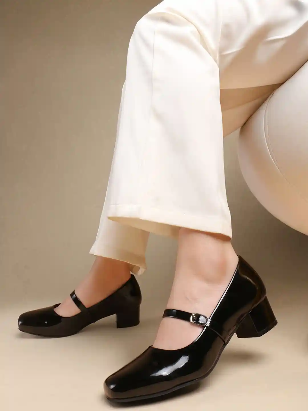 Chemistry Women Block Heel Mary Janes