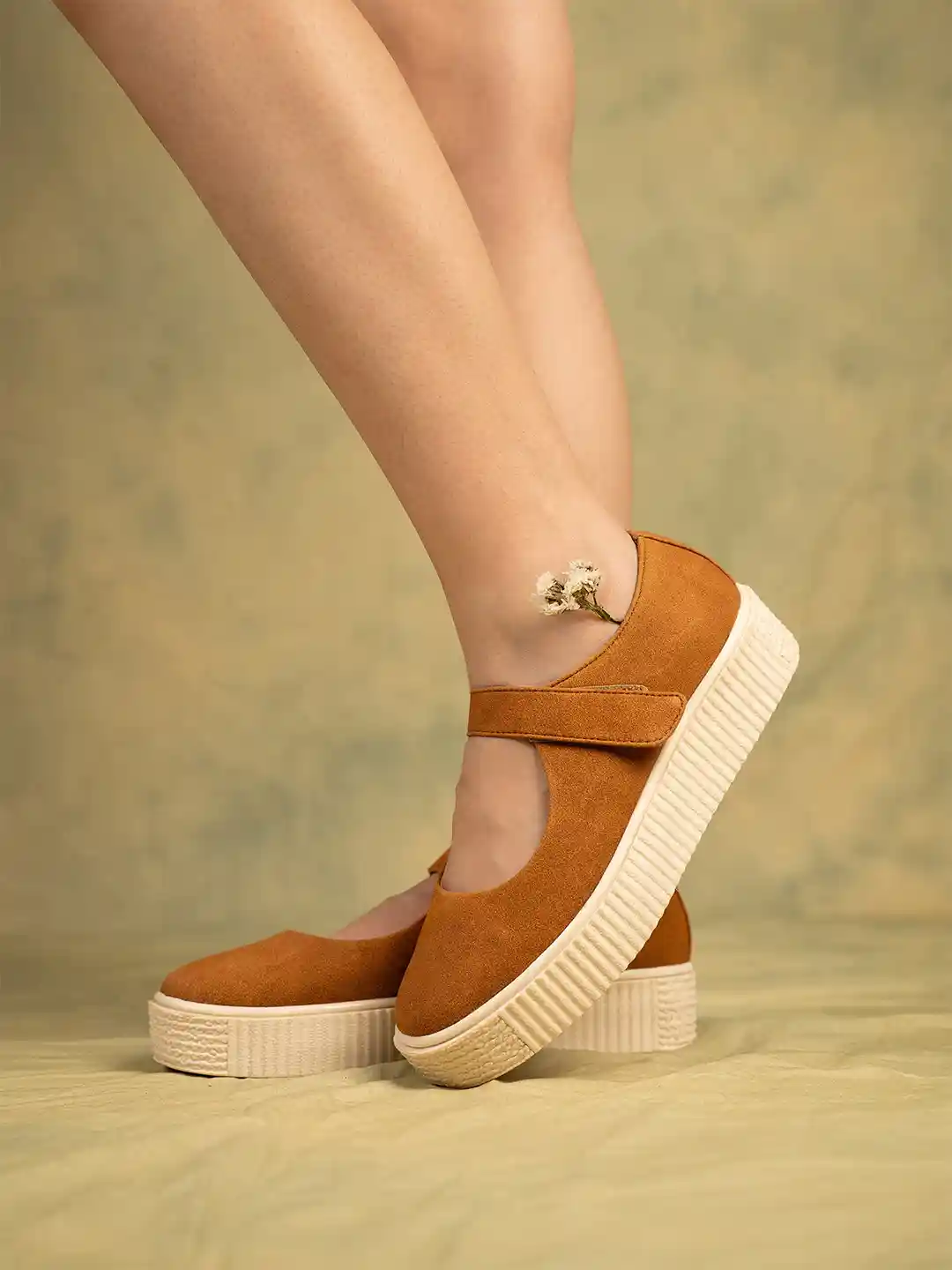 Buy Theater Women Maru Moths Platform Mary Janes Flats Casual
