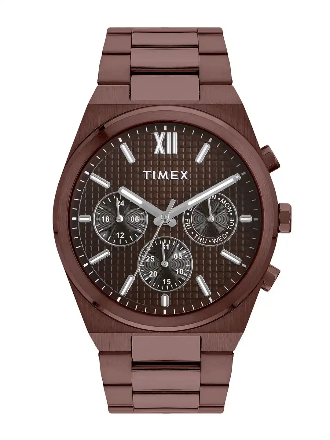 Timex Men Dial Stainless Steel Straps Analogue Watch TWEG297SMU05