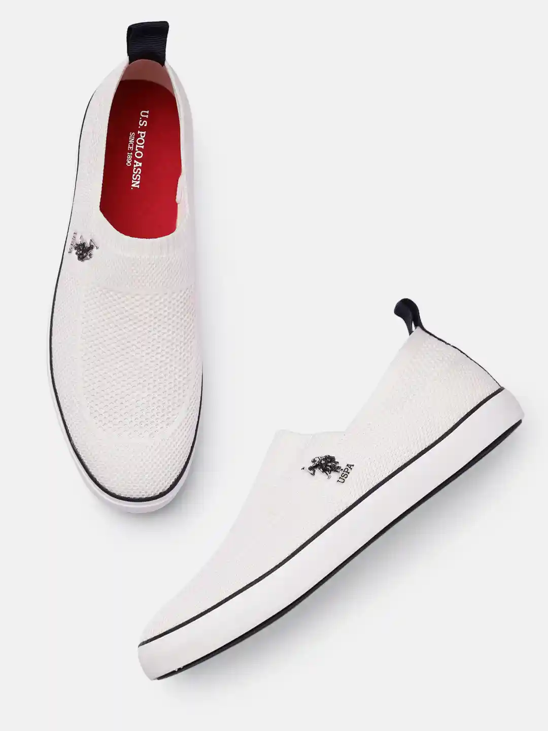 Buy Polo Men Textured Sneakers Casual Shoes for Men