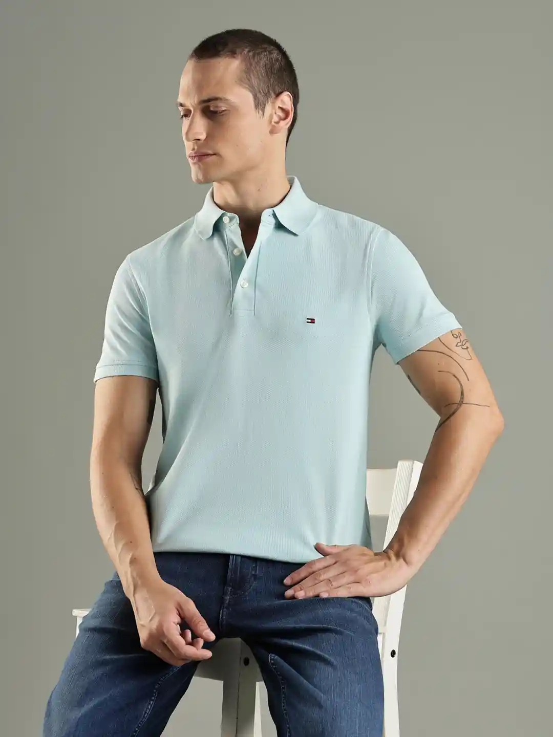 Collar Tommy Polo Slim Fit Tommy Hilfiger Polo Collar Slim Fit