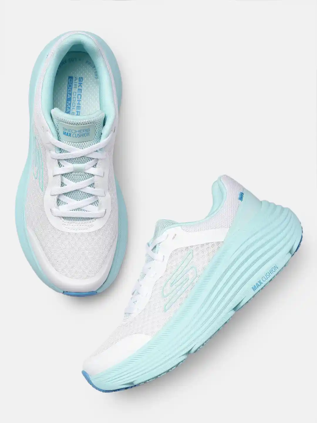 Skechers Women MAX CUSHIONING ENDEAVOUR CA Mesh Running Shoes