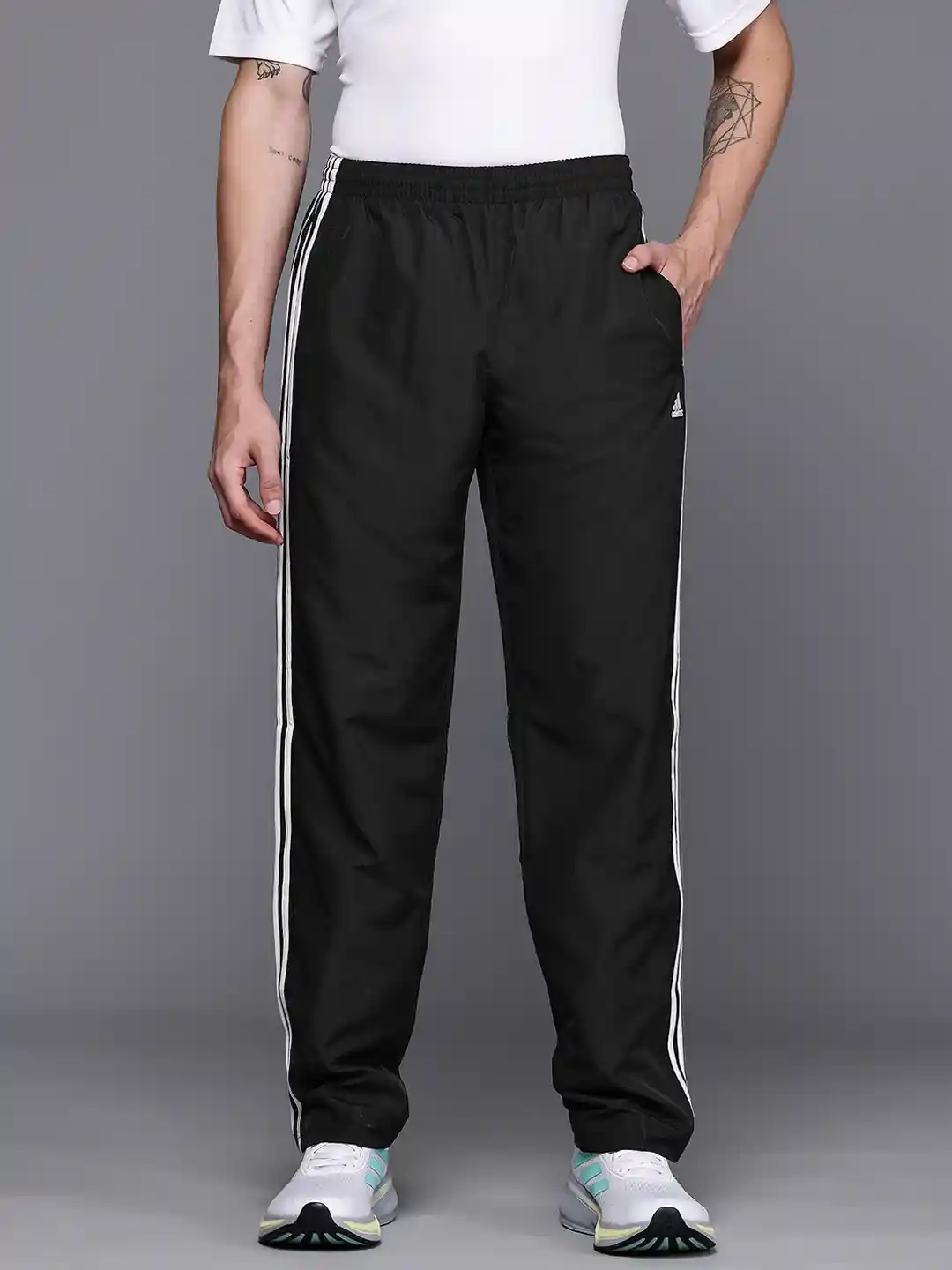 Jogging Pants One Stripe Pants Black Cargo Sweatpants Women In The