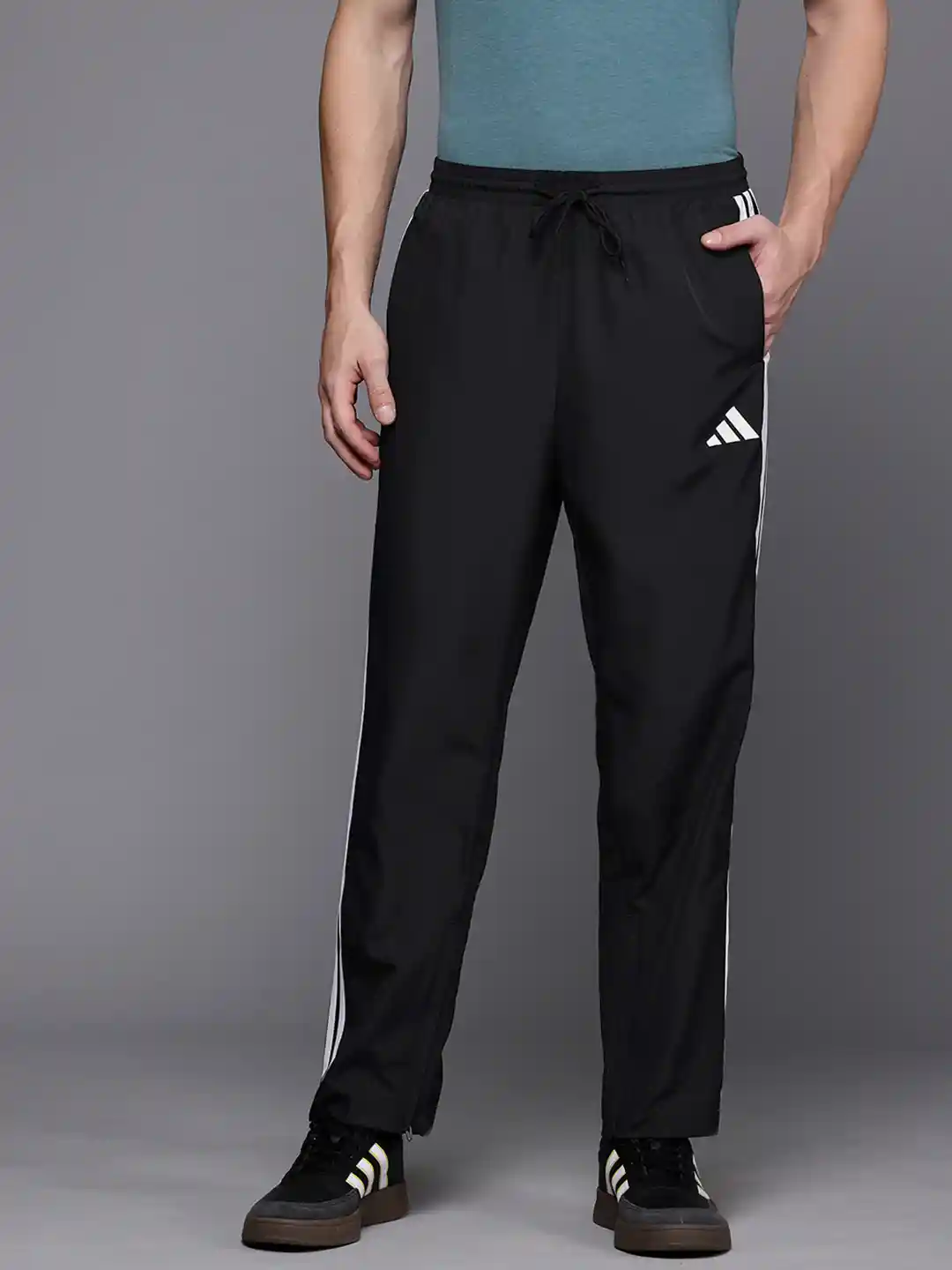 Buy ADIDAS Men Stanford OPTIME 3-Stripes Track Pants Track Pants