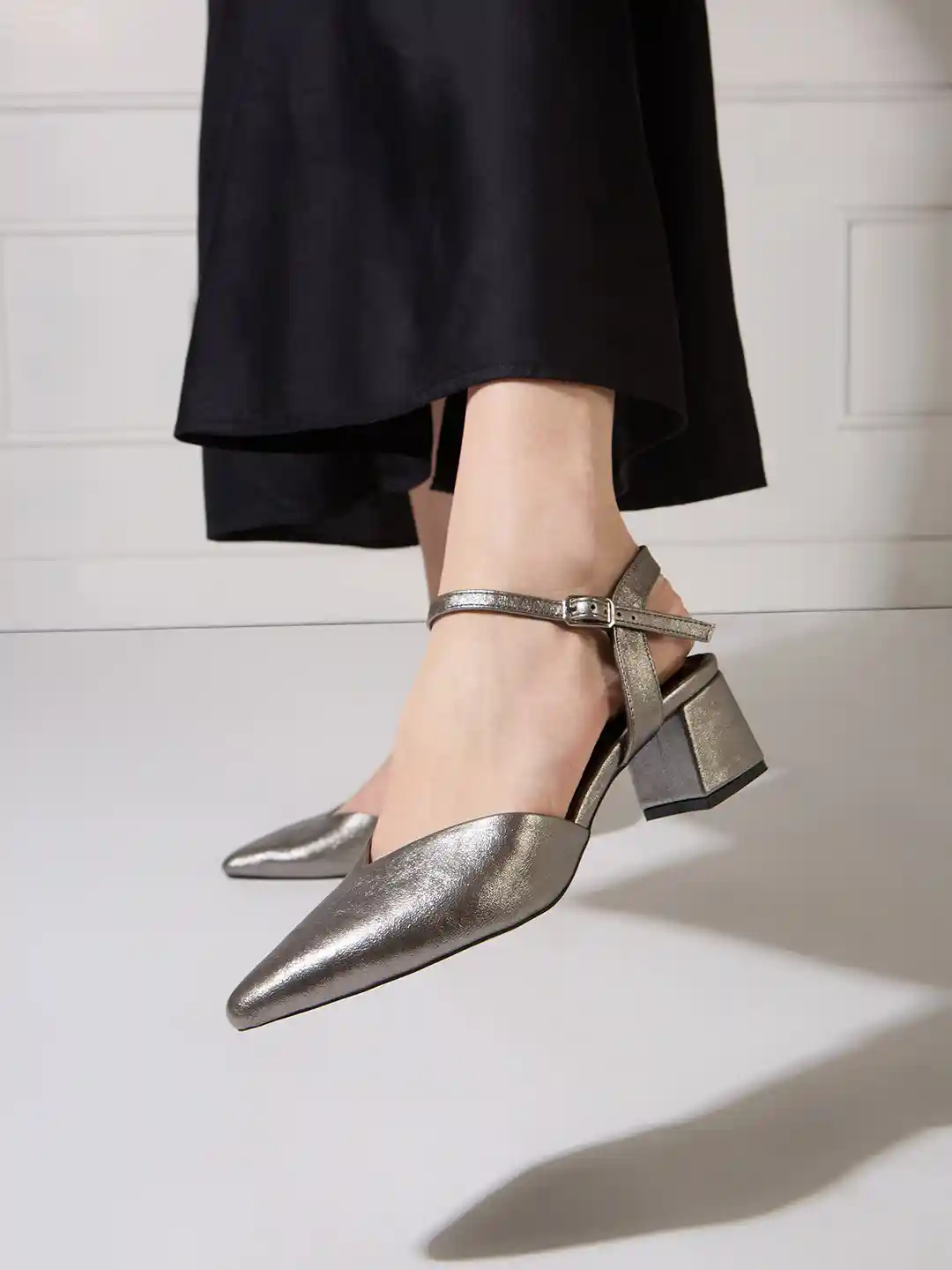 Block Heels Inc Shoes Online Women Round-Toe Pump Heels