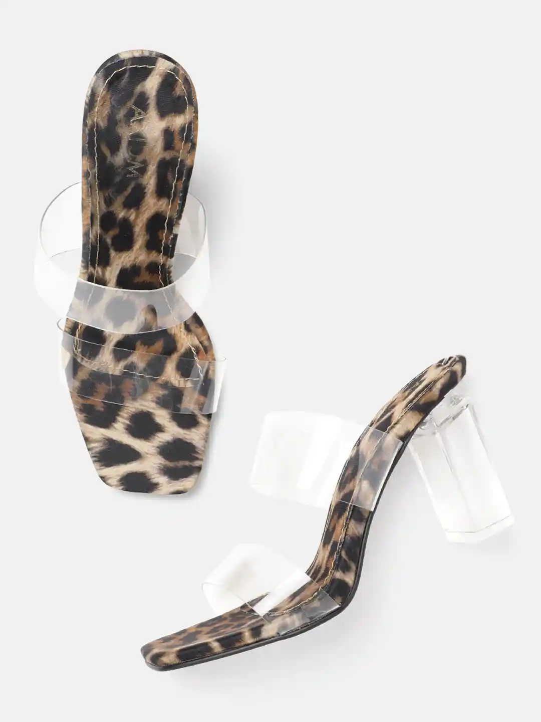 Buy AXIUM Animal Print Block Heels - Heels for Women 35408091 | Myntra