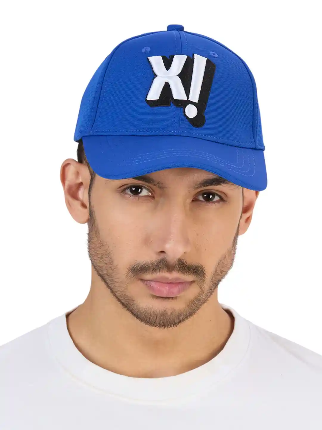 Socksxpress Men Embroidered X Navy Blue Baseball Cap