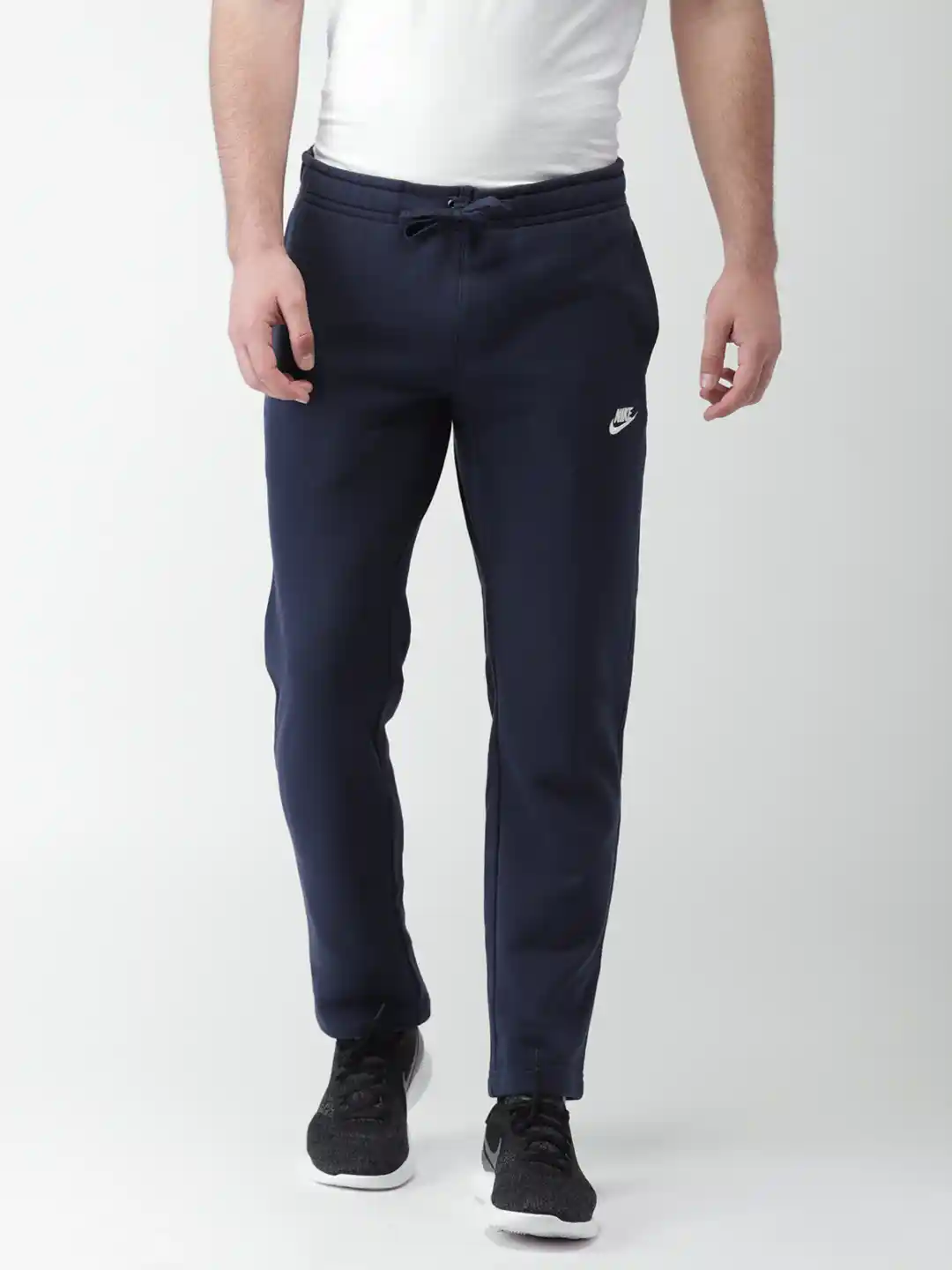 Buy Nike Men Navy Blue Standard Fit Track Pants - Track Pants for