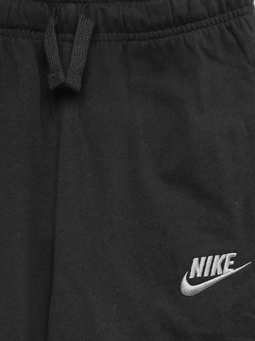 Buy Nike Boys Black Jersey Joggers Track Pants for Boys 4029293