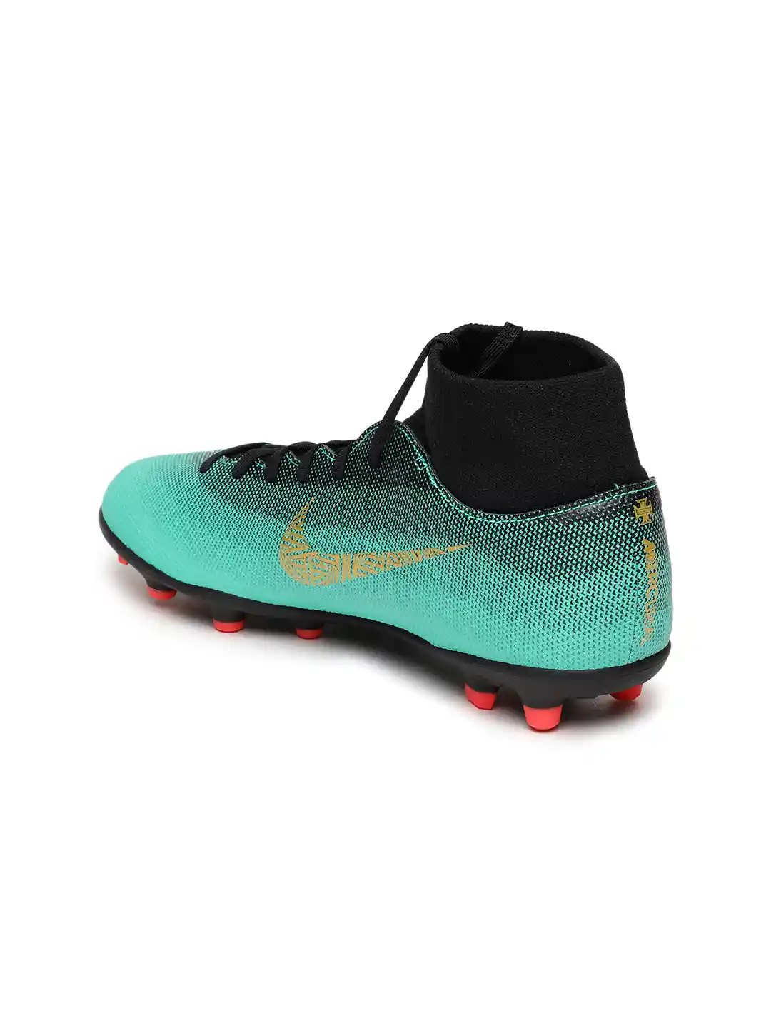 Buy Nike Unisex Green Black SUPERFLY CLUB CR7 FG/MG Football