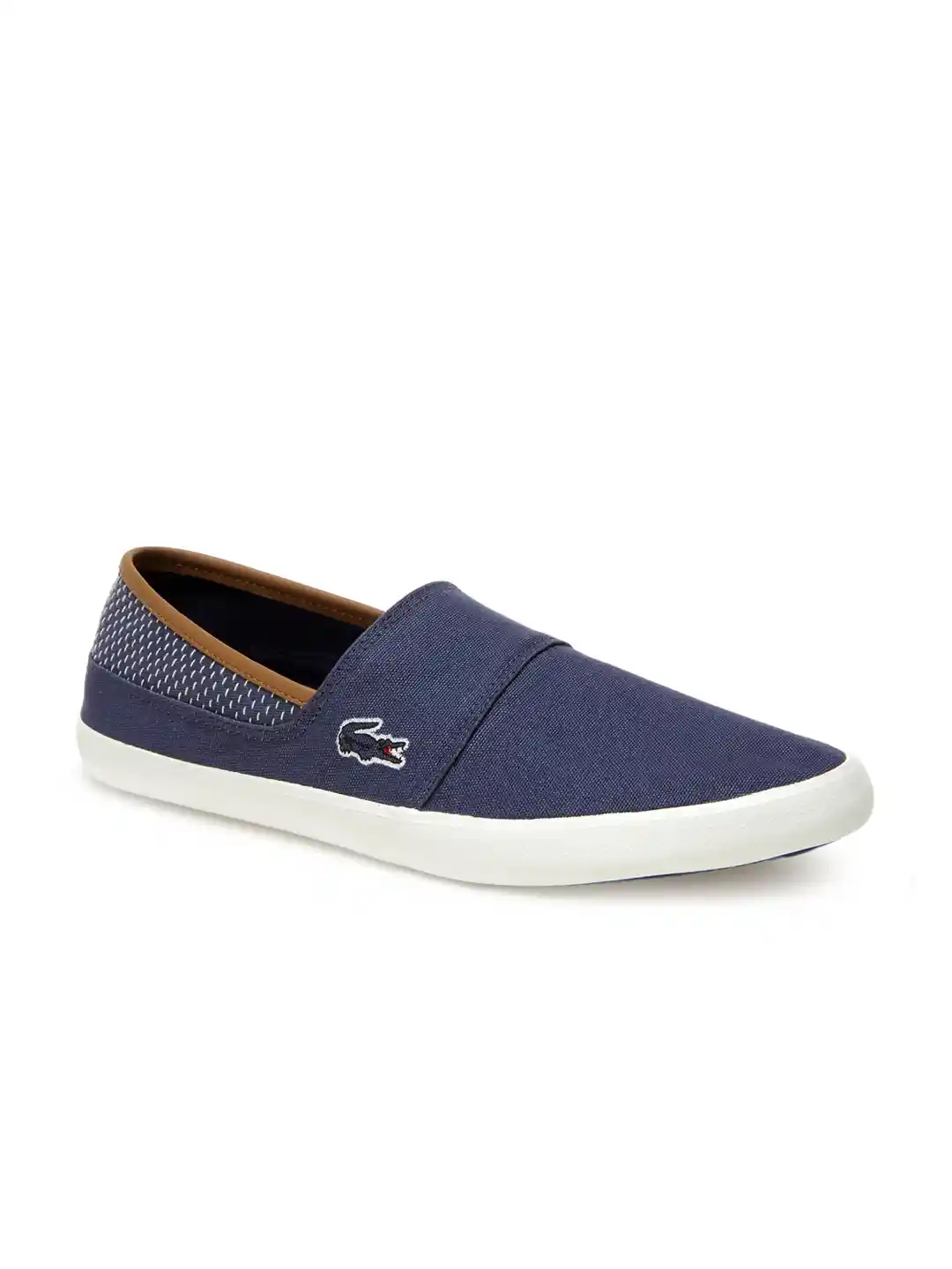 Mens Lacoste Slip On Marice Lace Lacoste Lacoste Marice Blue Clearance