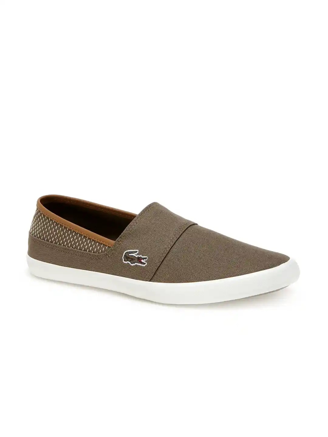 Casual Shoes Lacoste Slip On Mens Shoes Lacoste Men Brown Slip-On