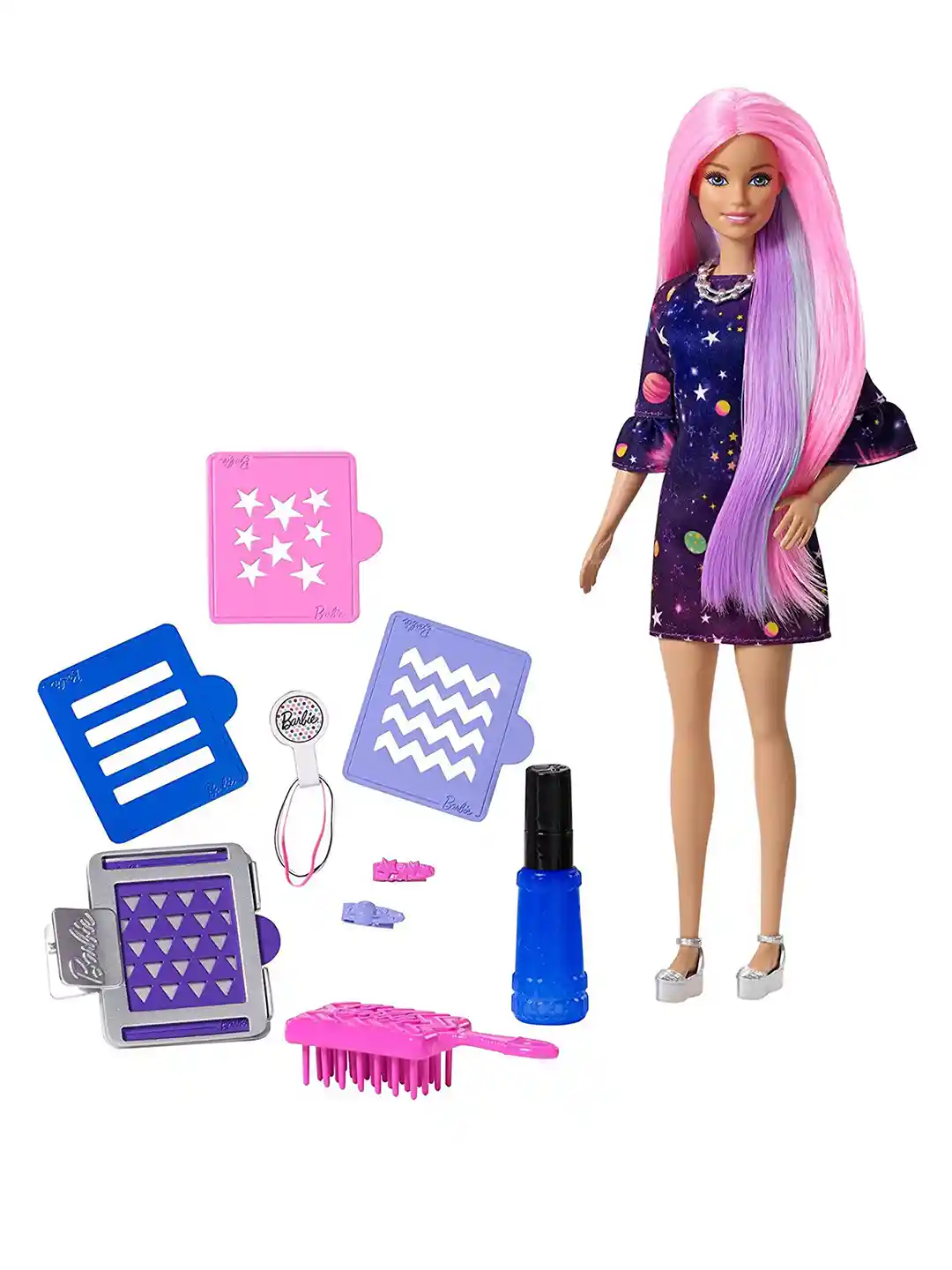 Buy Mattel Multicoloured Barbie Colour Surprise Hair Feature Doll