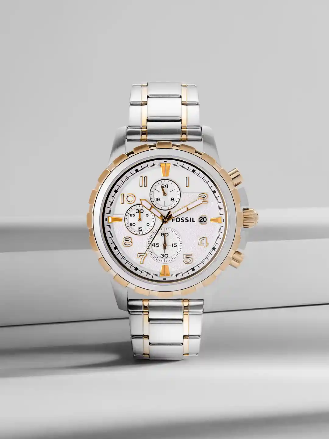 Buy Fossil Men Silver-Toned Analogue Watch FS4795I- Watches for