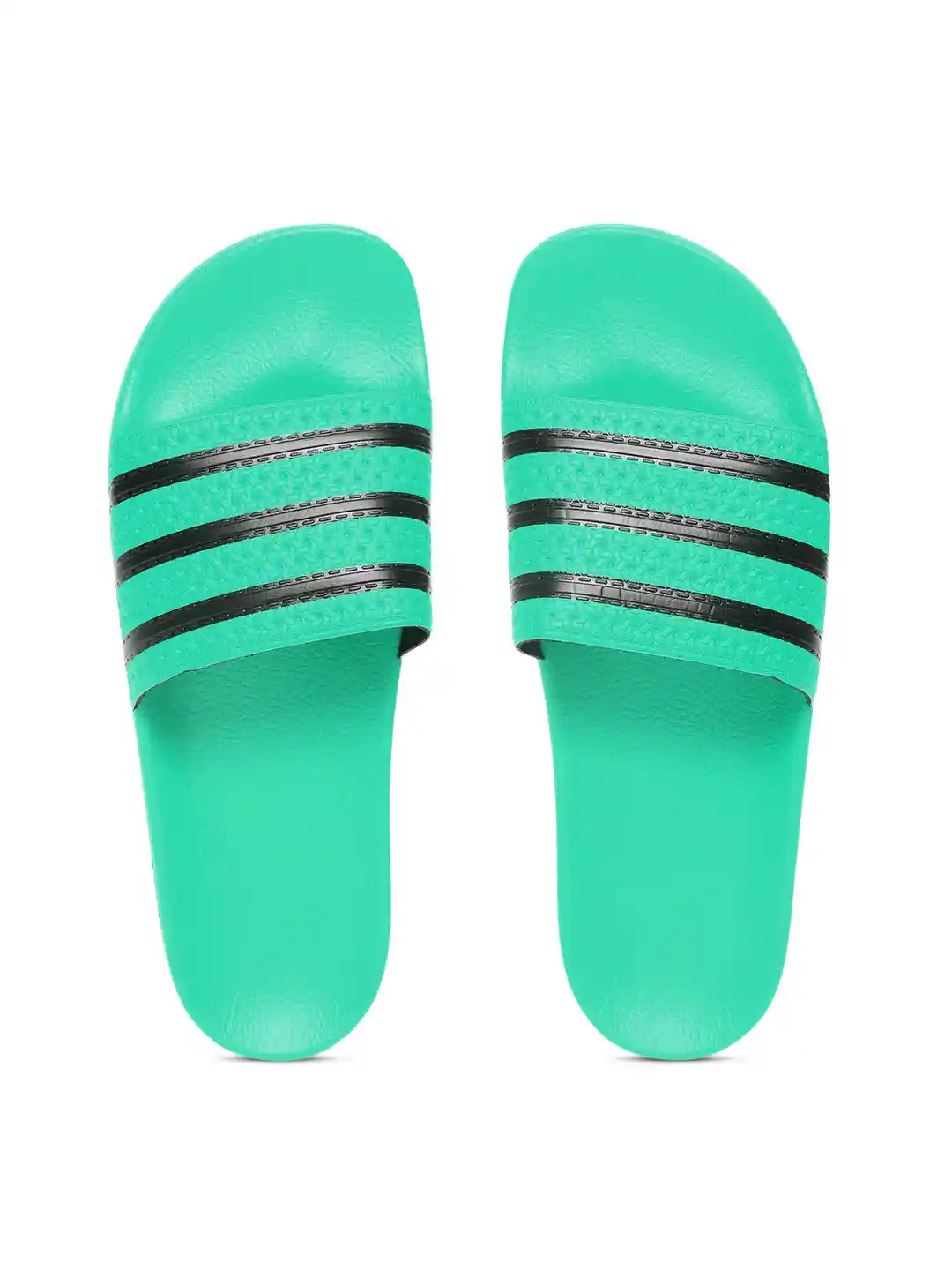 Myntra Adidas Flip Flops 2018 ADIDAS Originals Men Green Black