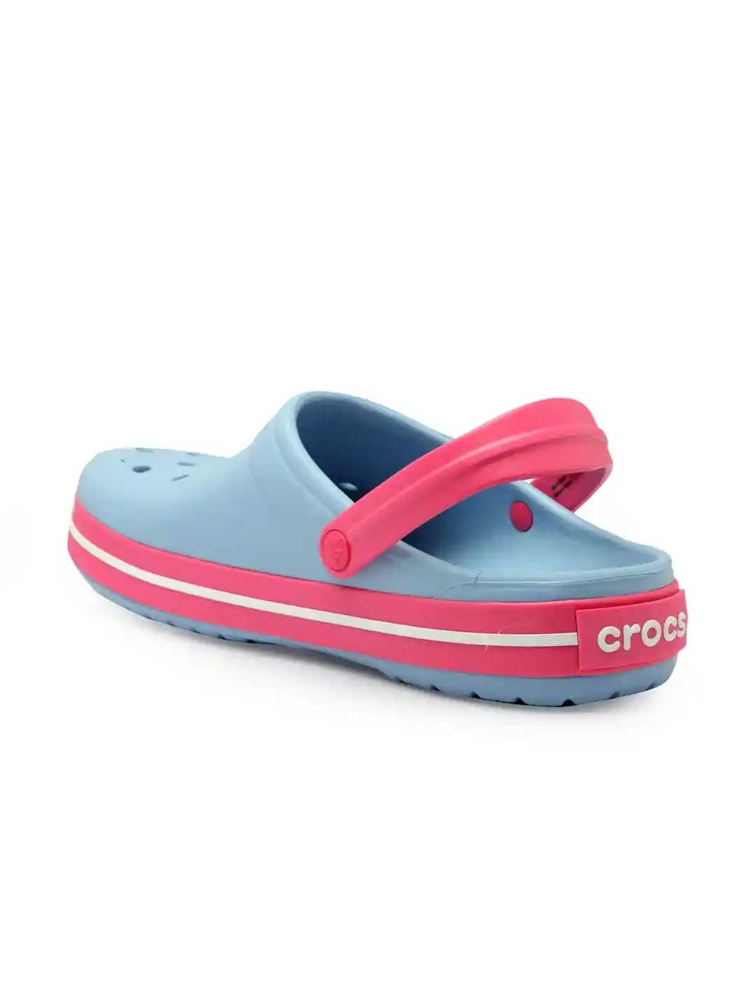 Buy Crocs Men Blue Pink Crocband Clogs Sandals for Men 4626279