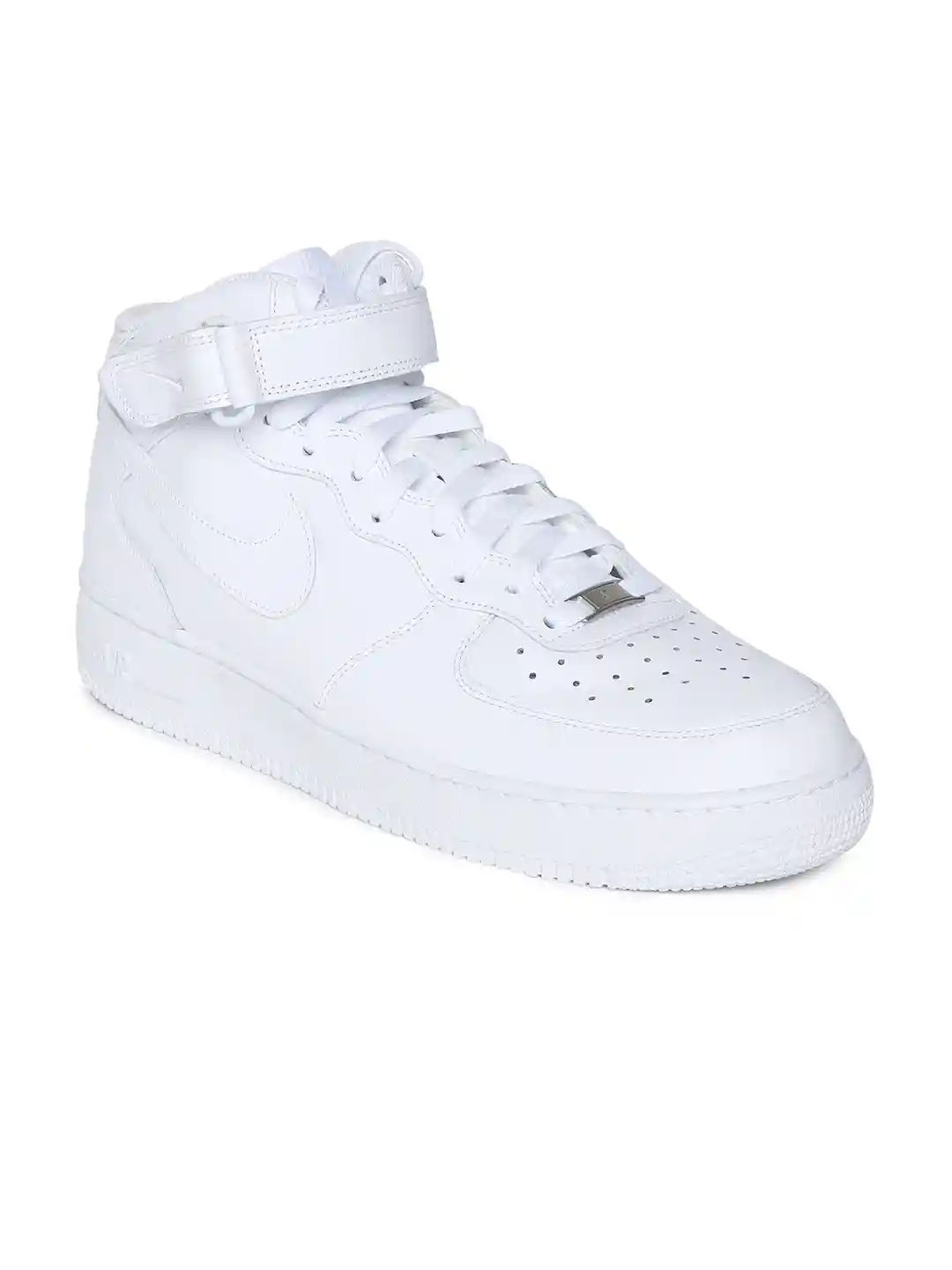 Buy Nike Men White AIR FORCE MID '07 Sneakers Casual Shoes for