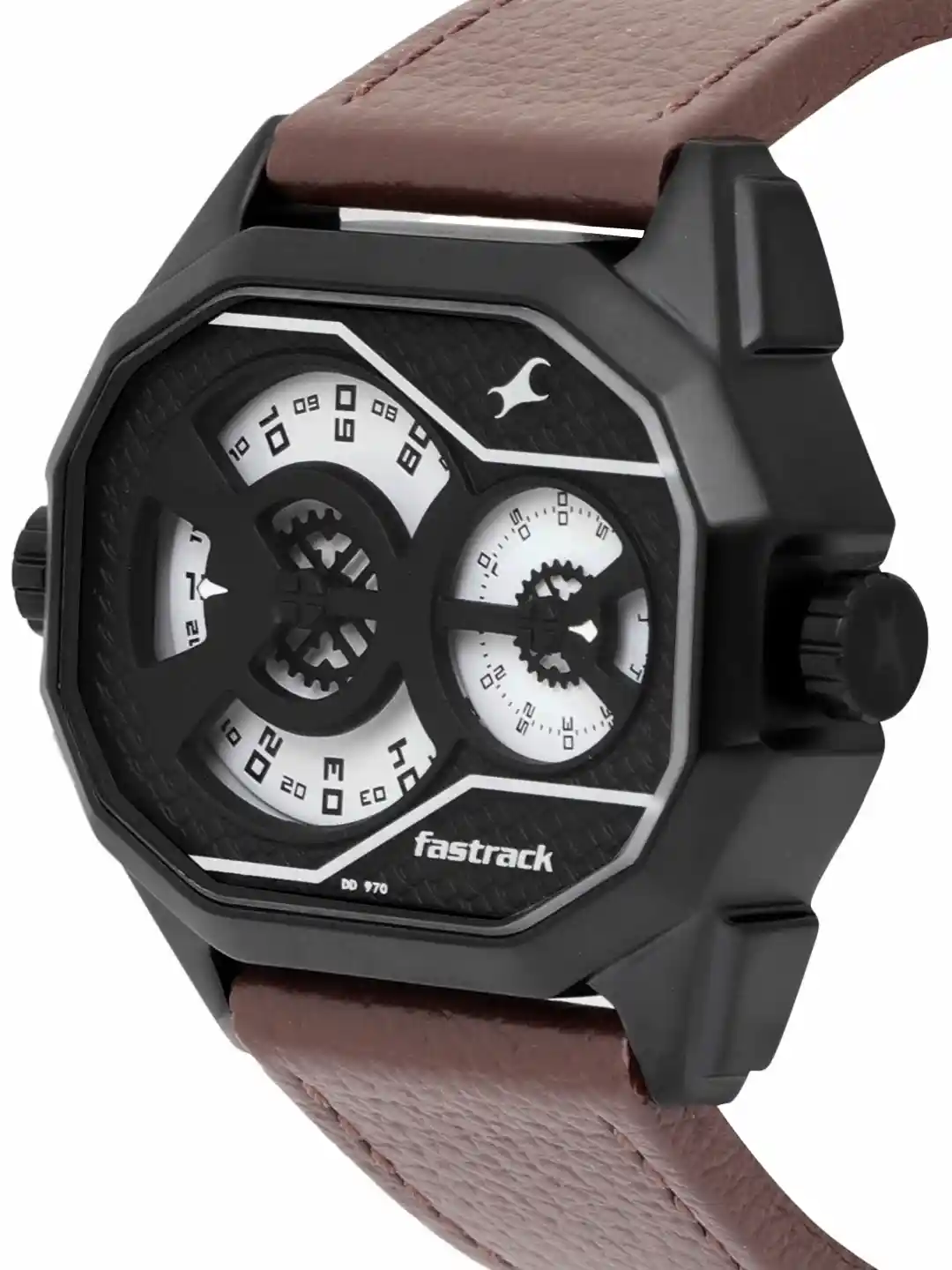 Dual Dial Watch Fastrack Dual Time Analog Watch Fastrack Dual Time