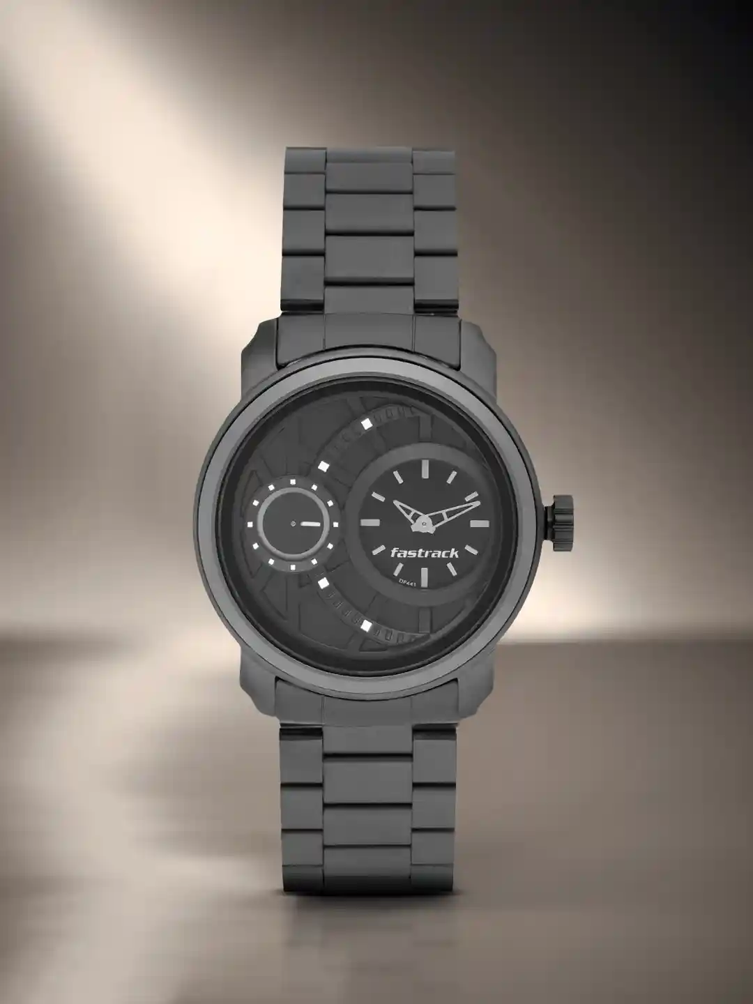 Black Stainless Steel Buy Fastrack Watches For Men Fastrack Quartz