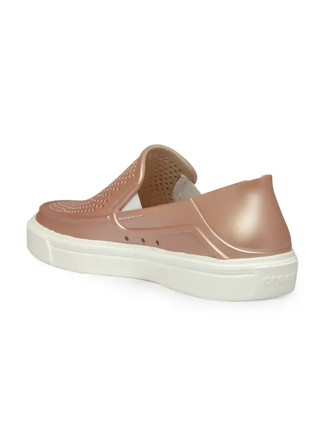 Buy Crocs Citilane Women Gold-Toned Slip-On Sneakers Casual