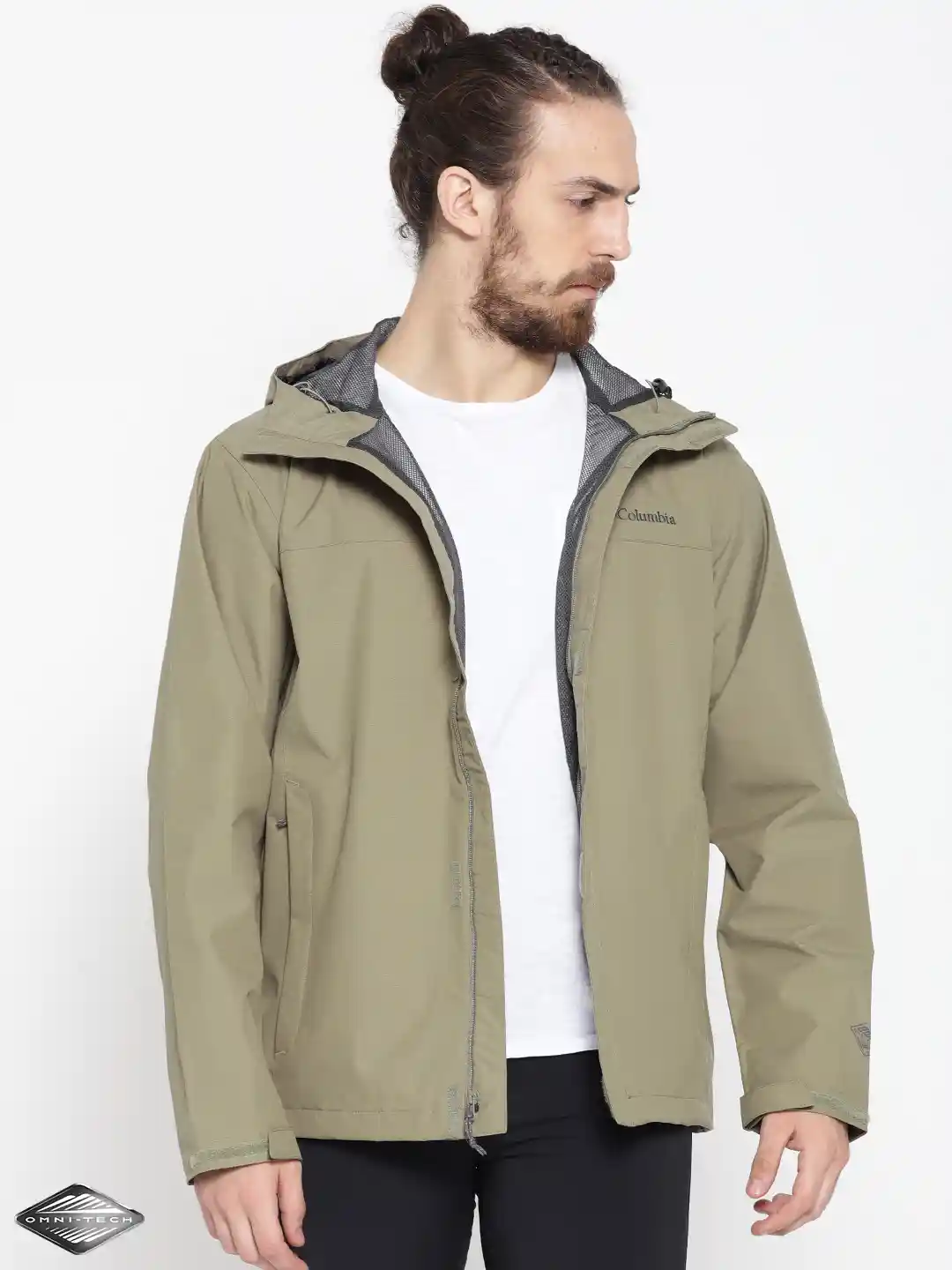 Buy Columbia Khaki Diablo Creek Shell Rain Jacket Rain Jacket