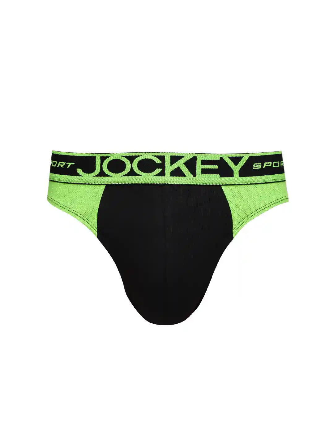 Buy Jockey Sport Men Black Green Stretch Briefs SP02-0105