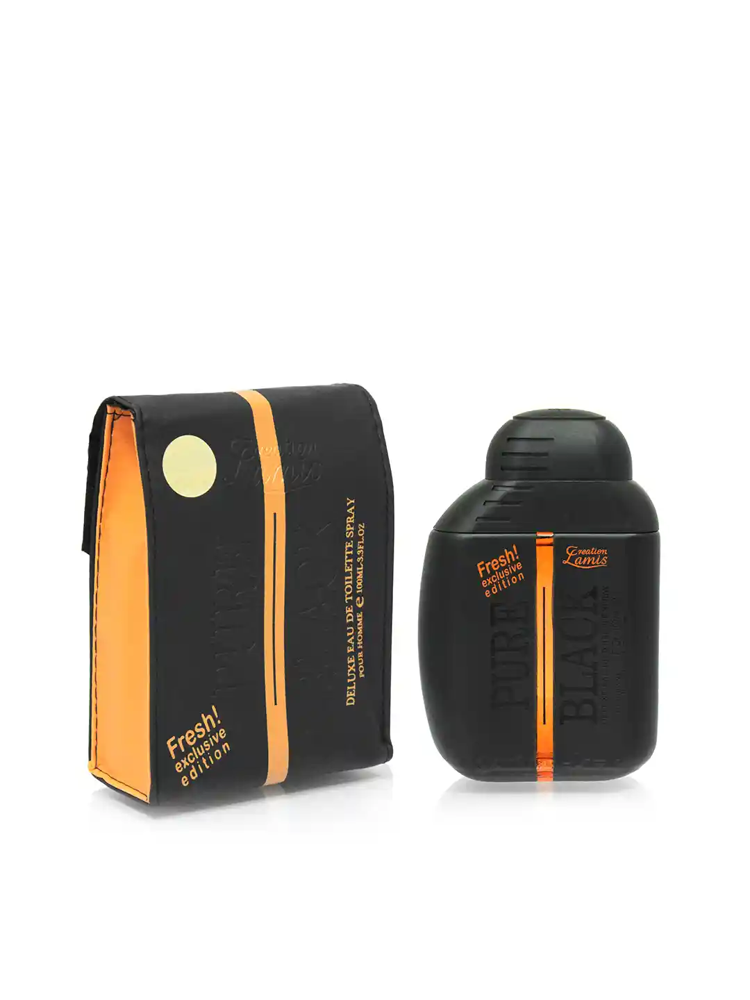 Buy Creation Lamis Men Pure Black EDT Perfume Spray 100 ml