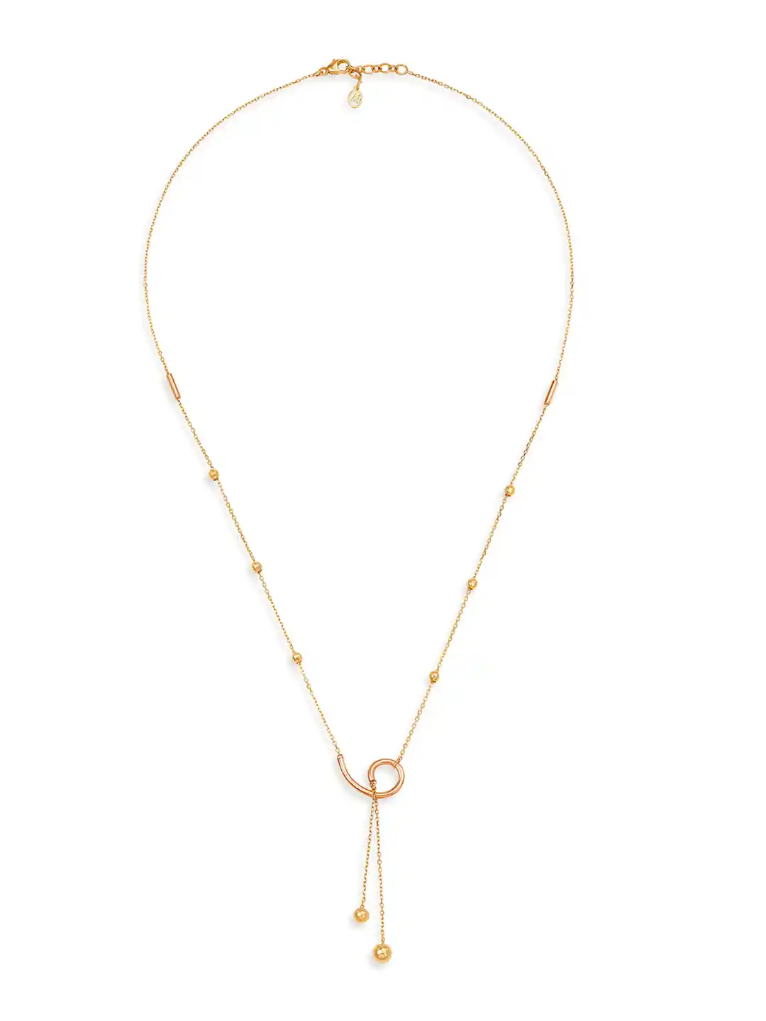Mia By Tanishq Chain With Pendant Buy Draped Sparkle 14 Kt Gold