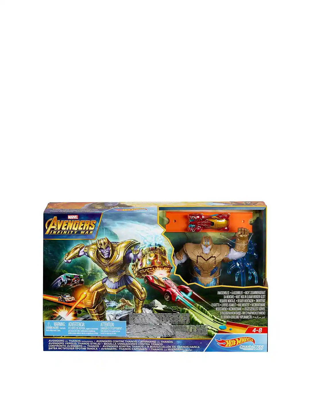 Avengers Age Pista Hot Wheels Avengers AUTO DE COLECCIÓN HOT