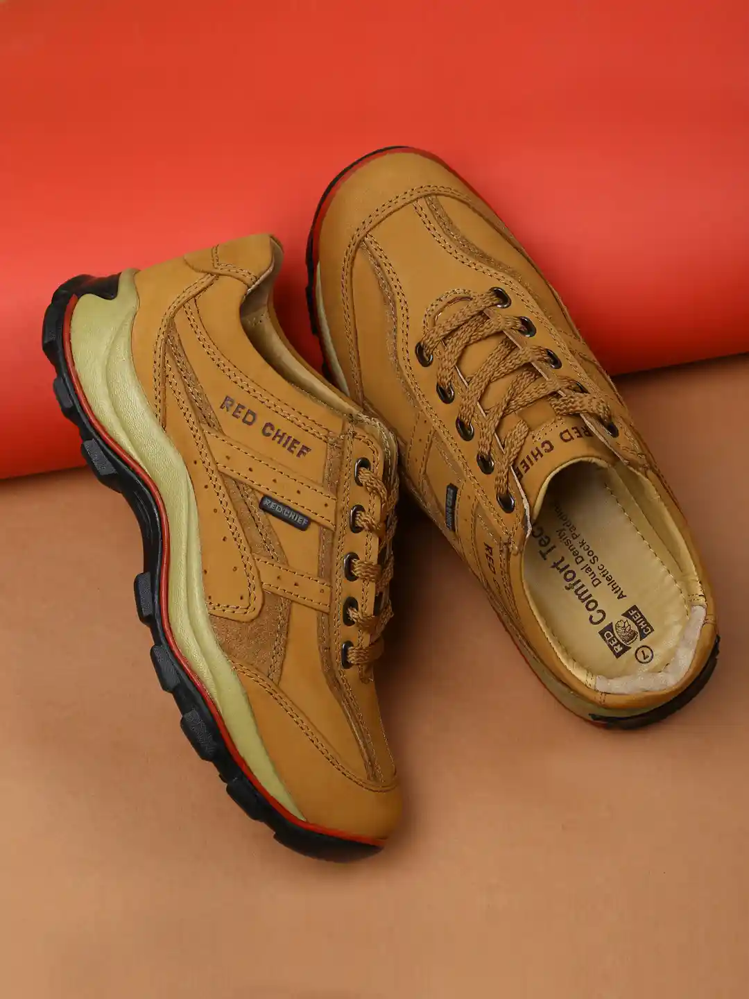 Buy Red Chief Men Brown Leather Casual Shoes Casual Shoes for