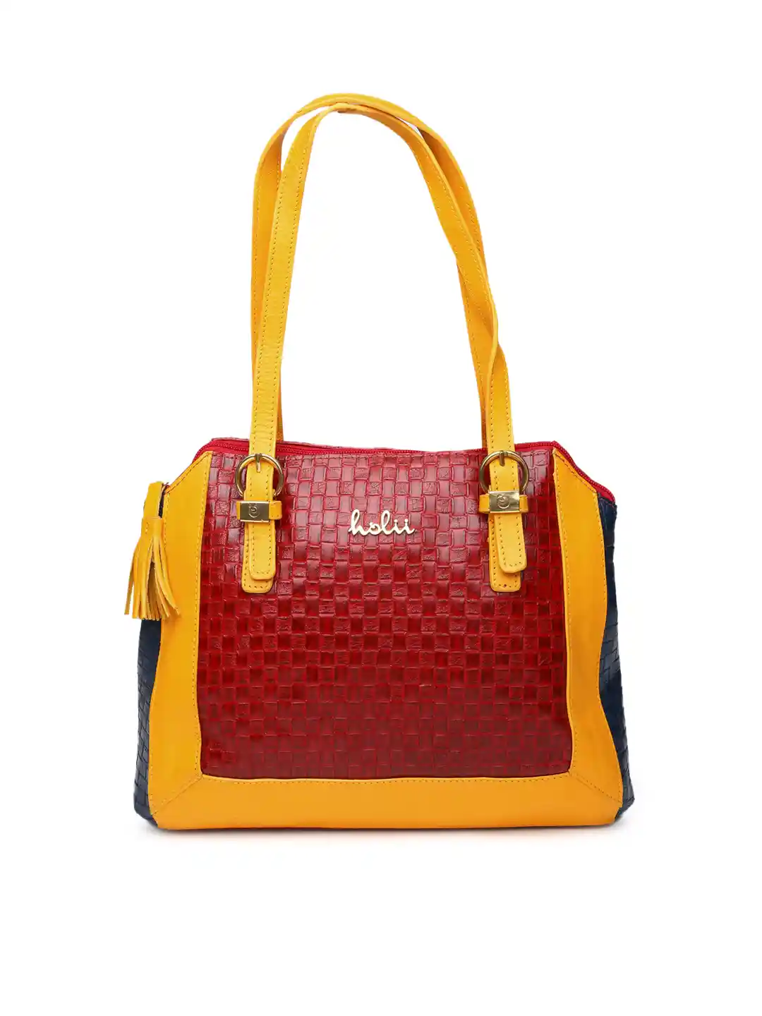 Buy Holii Red Yellow Shoulder Bag Handbags for Women 602753