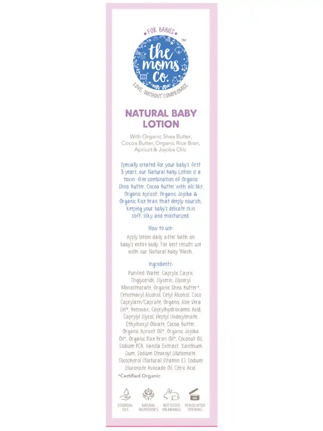 Buy The Moms Set of Natural Baby Wash Shampoo with Coconut