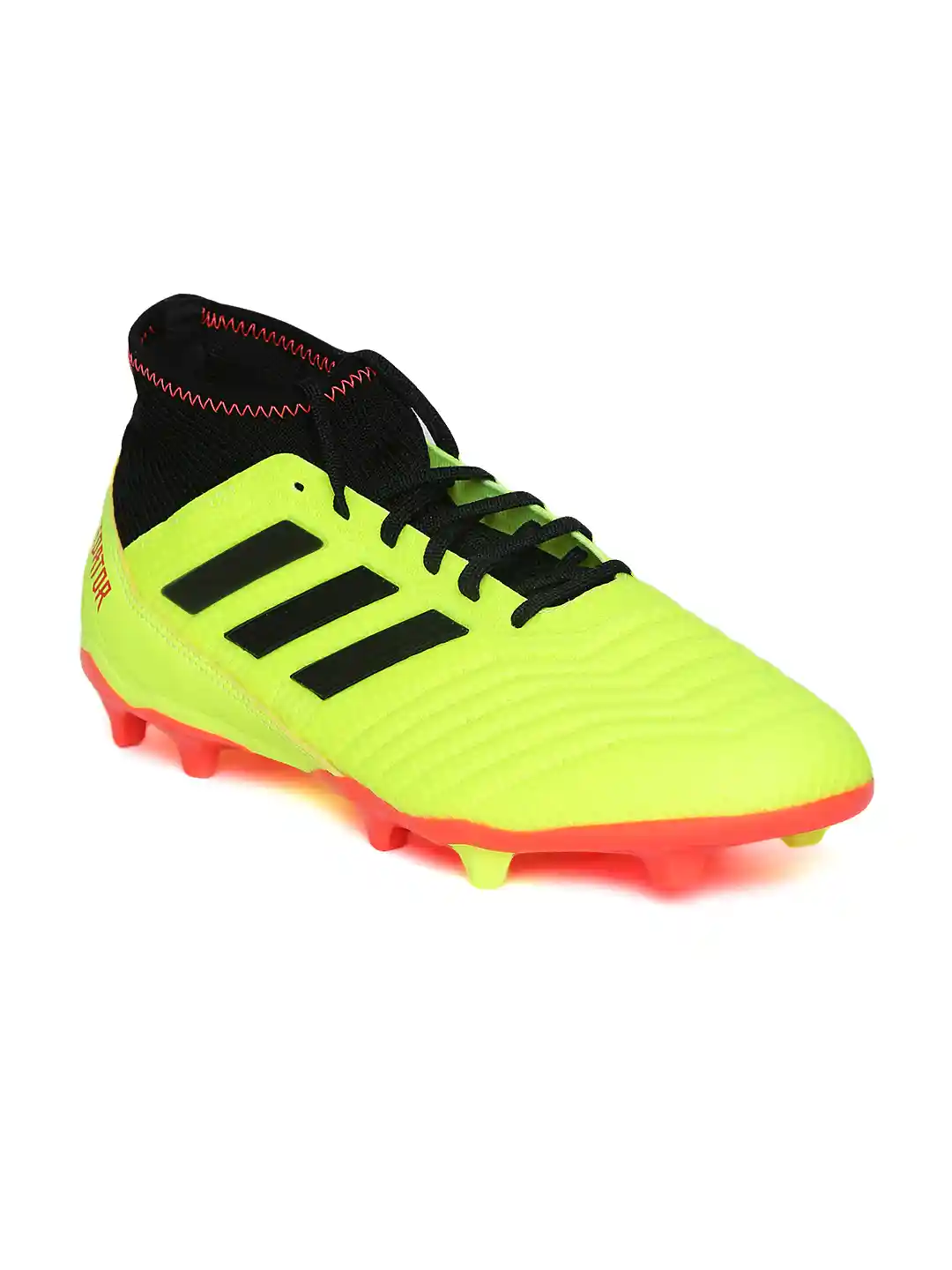 Buy ADIDAS Men Fluorescent Green Predator Firm Ground