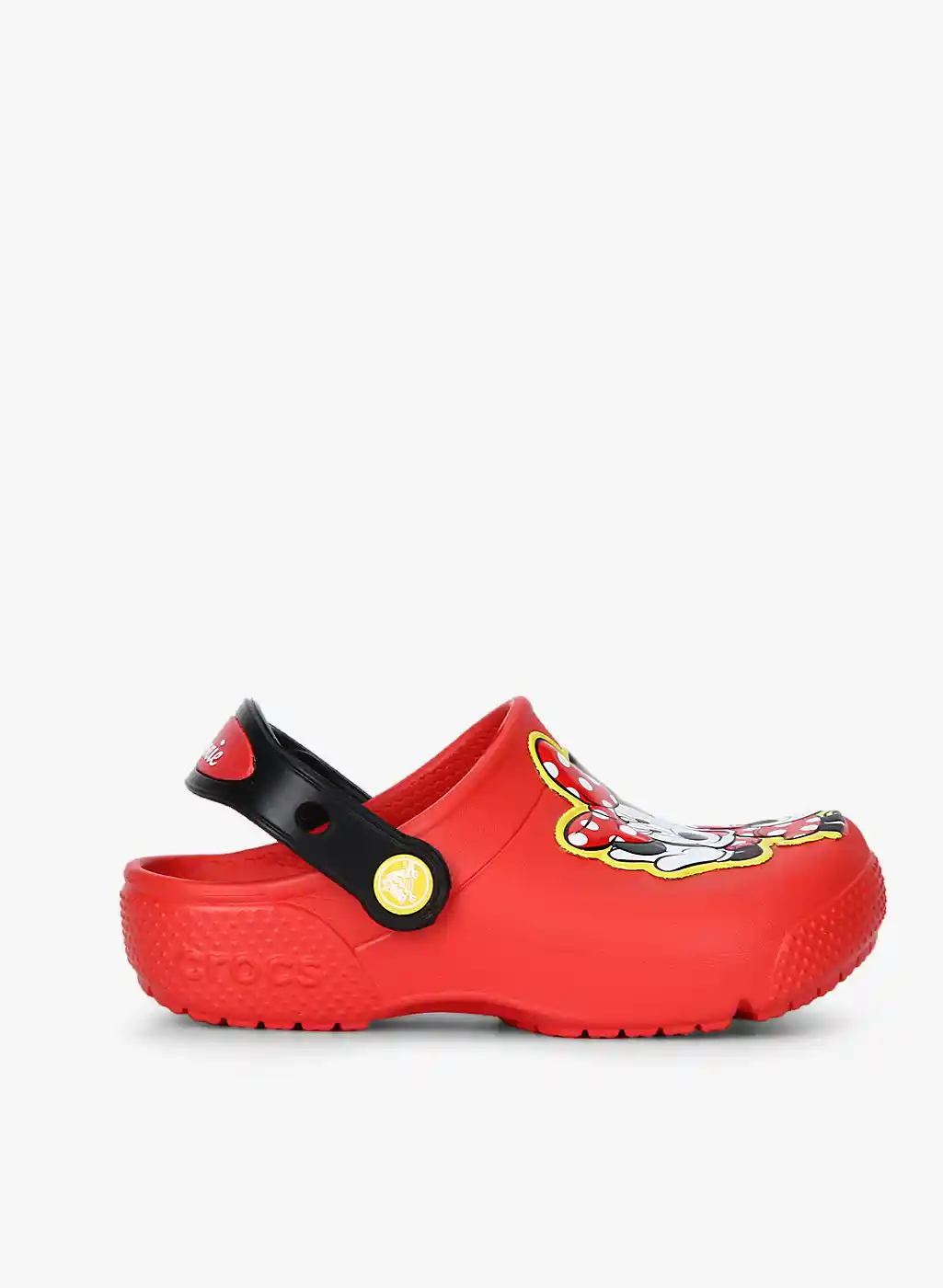 Buy Crocs Girls Red Printed Clogs Flip Flops for Girls 6516513