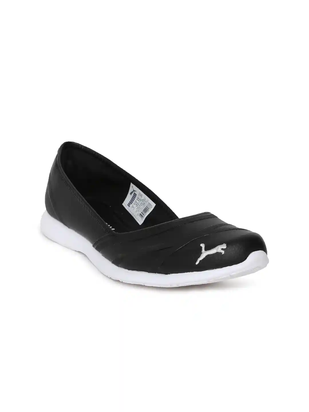 Slip On Puma Black Ladies Shoes Puma Women Black Vega Ballet SL