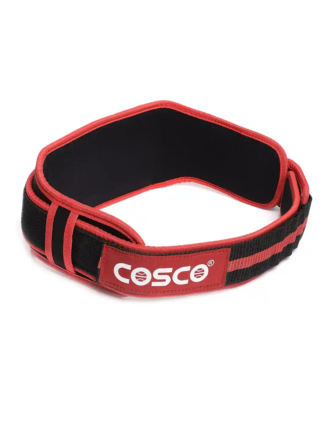 Buy COSCO Red Black Weight Lifting Strong Gym Belt Sports