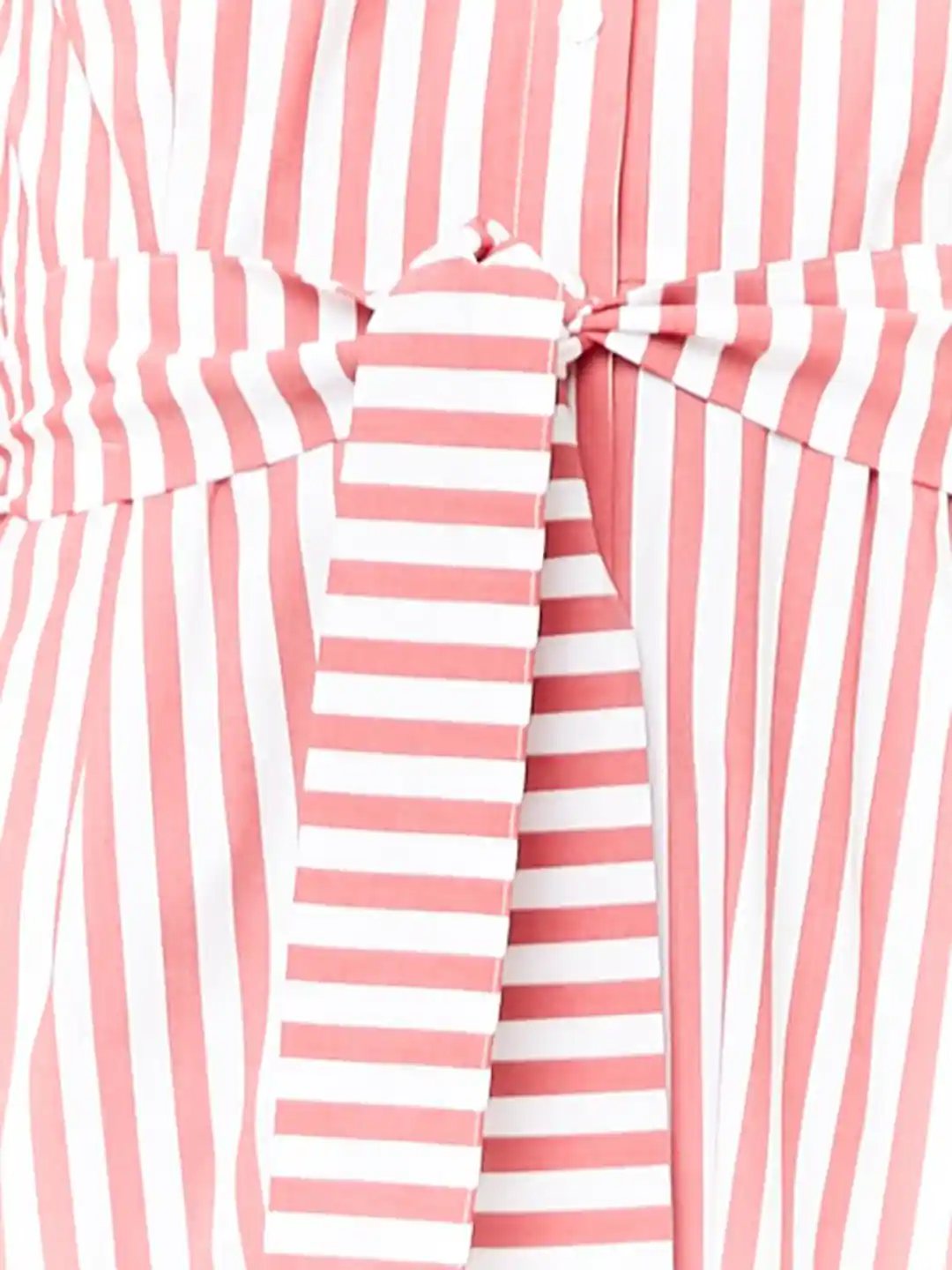 Buy FOREVER 21 Women White Red Striped Shirt Dress Dresses for