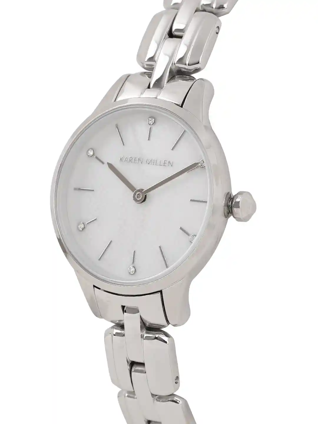 Buy Karen Millen Women White Analogue Watch KM168SM Watches for