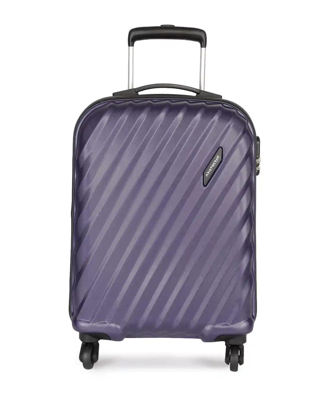 Buy Aristocrat Unisex Purple TARGET 55 MDP Cabin Suitcase
