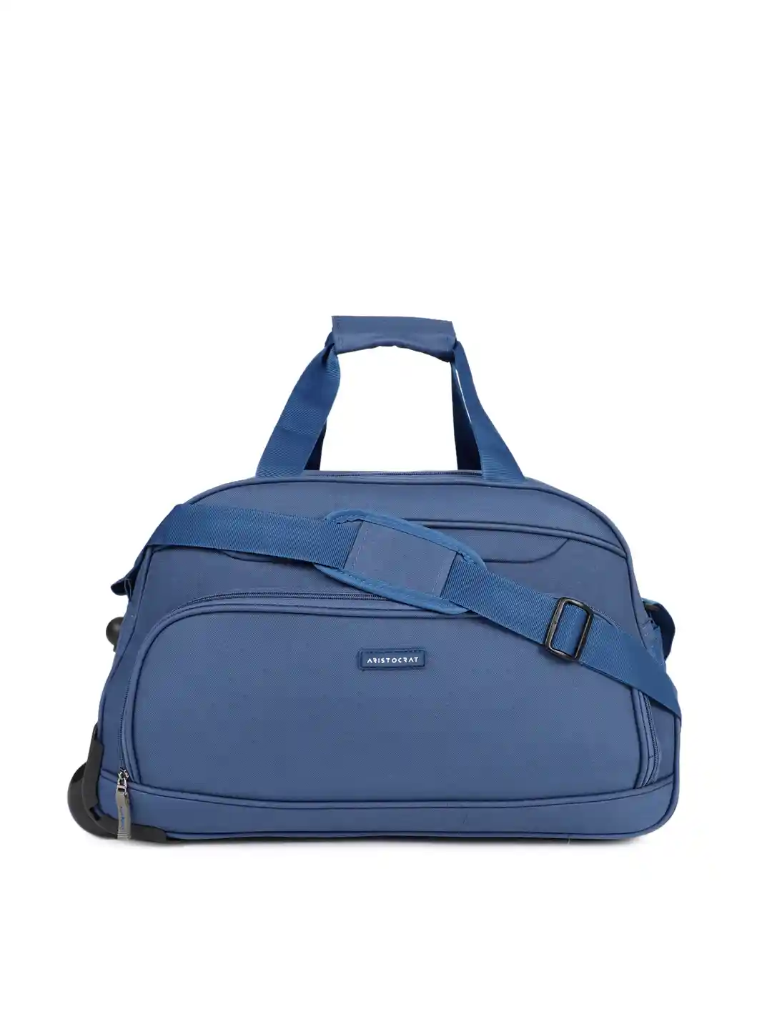 Buy Aristocrat Unisex Blue DART Cabin Duffel Trolley Bag Trolley