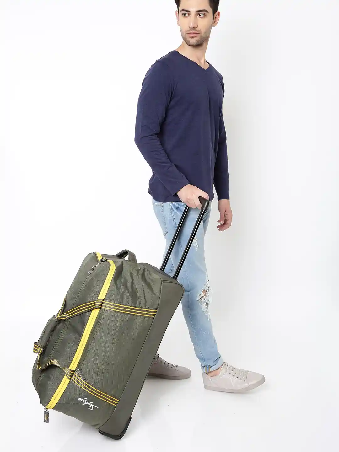 Duffel Bag Best Hand Luggage 2018 Buy Skybags Unisex Olive Green