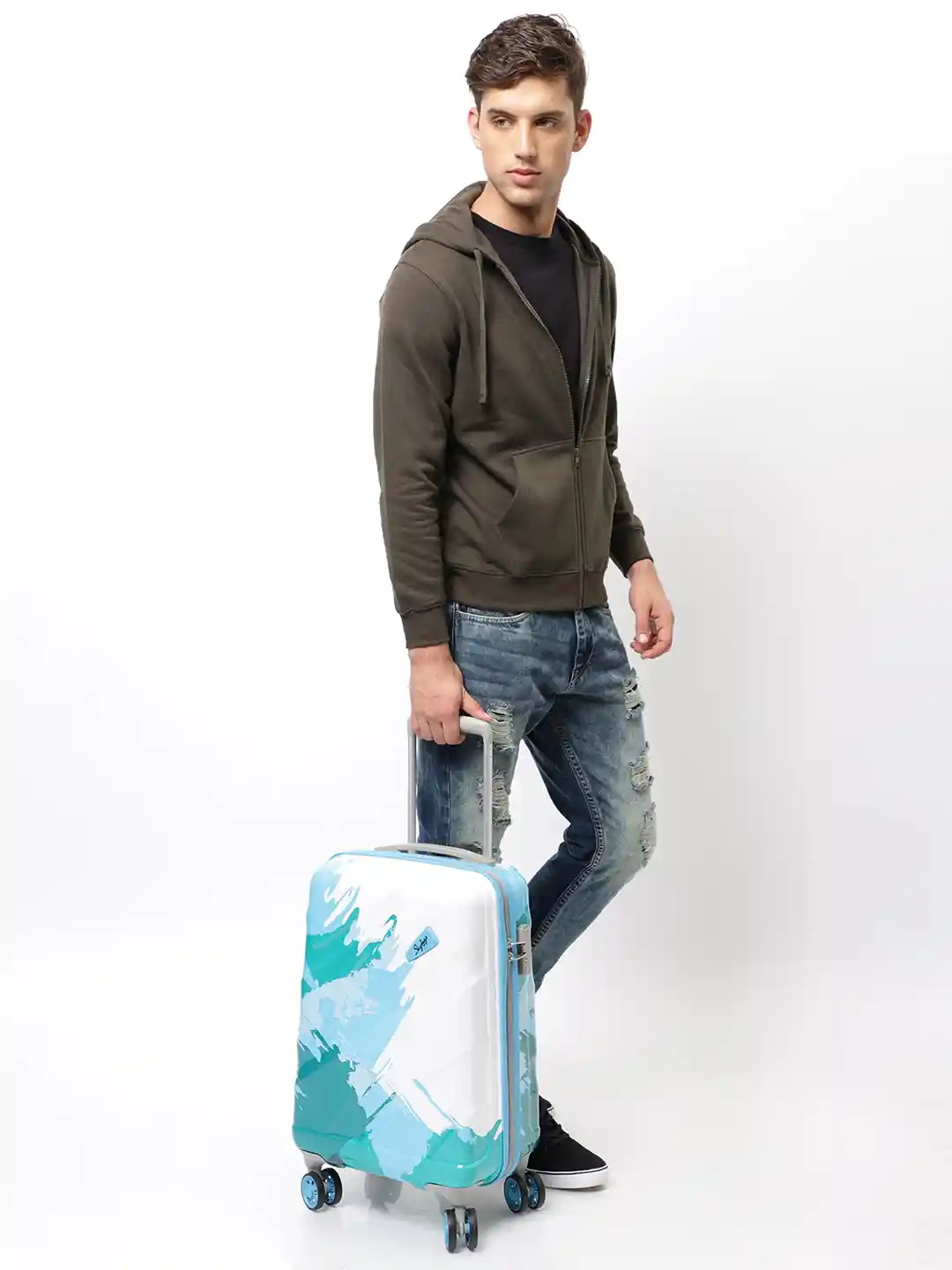 Skybags Mirage Skybags Vip Bags Skybags Unisex White Blue MIRAGE