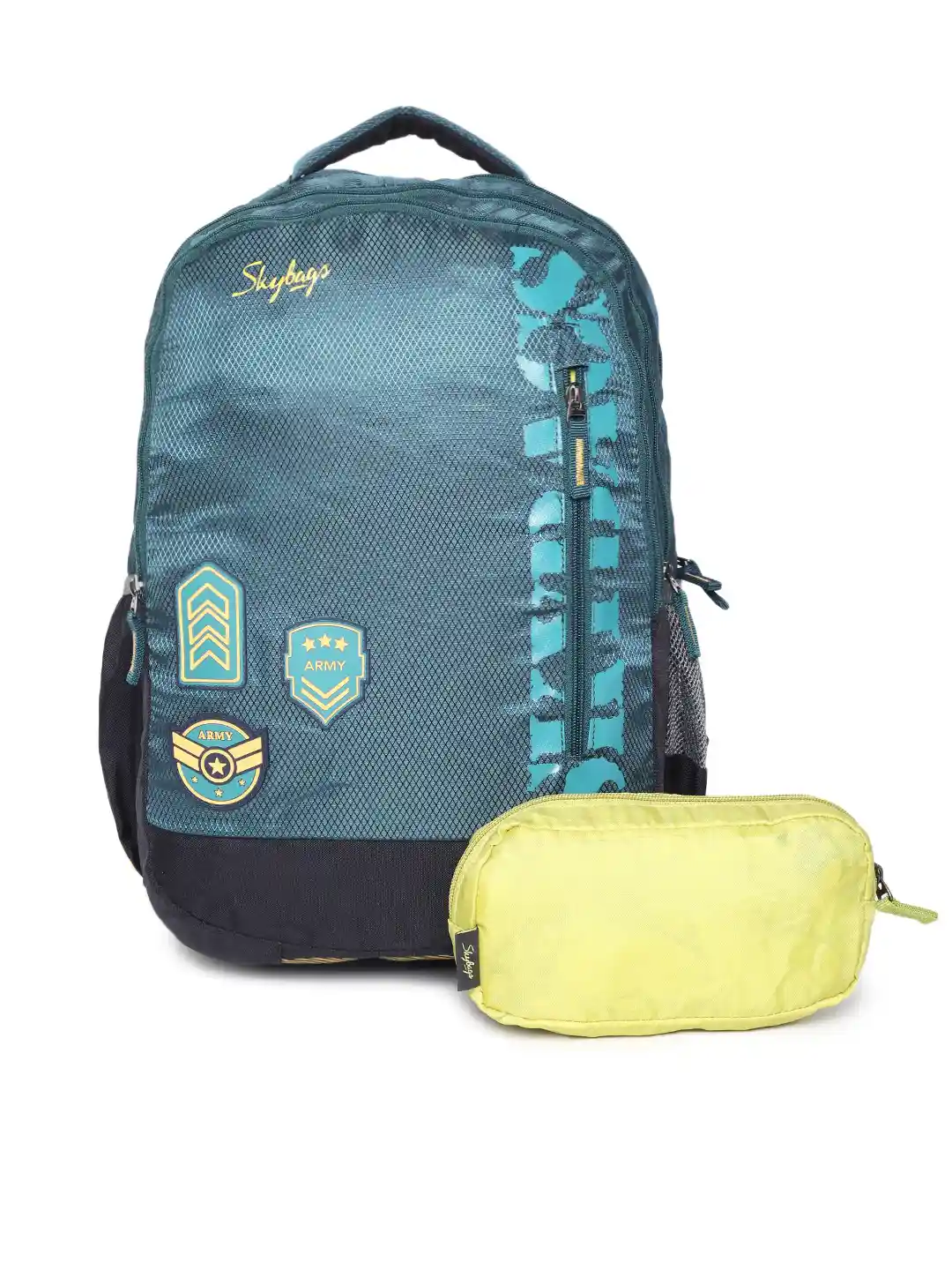 Buy Skybags Unisex Blue Brand Logo Backpack Backpacks for Unisex