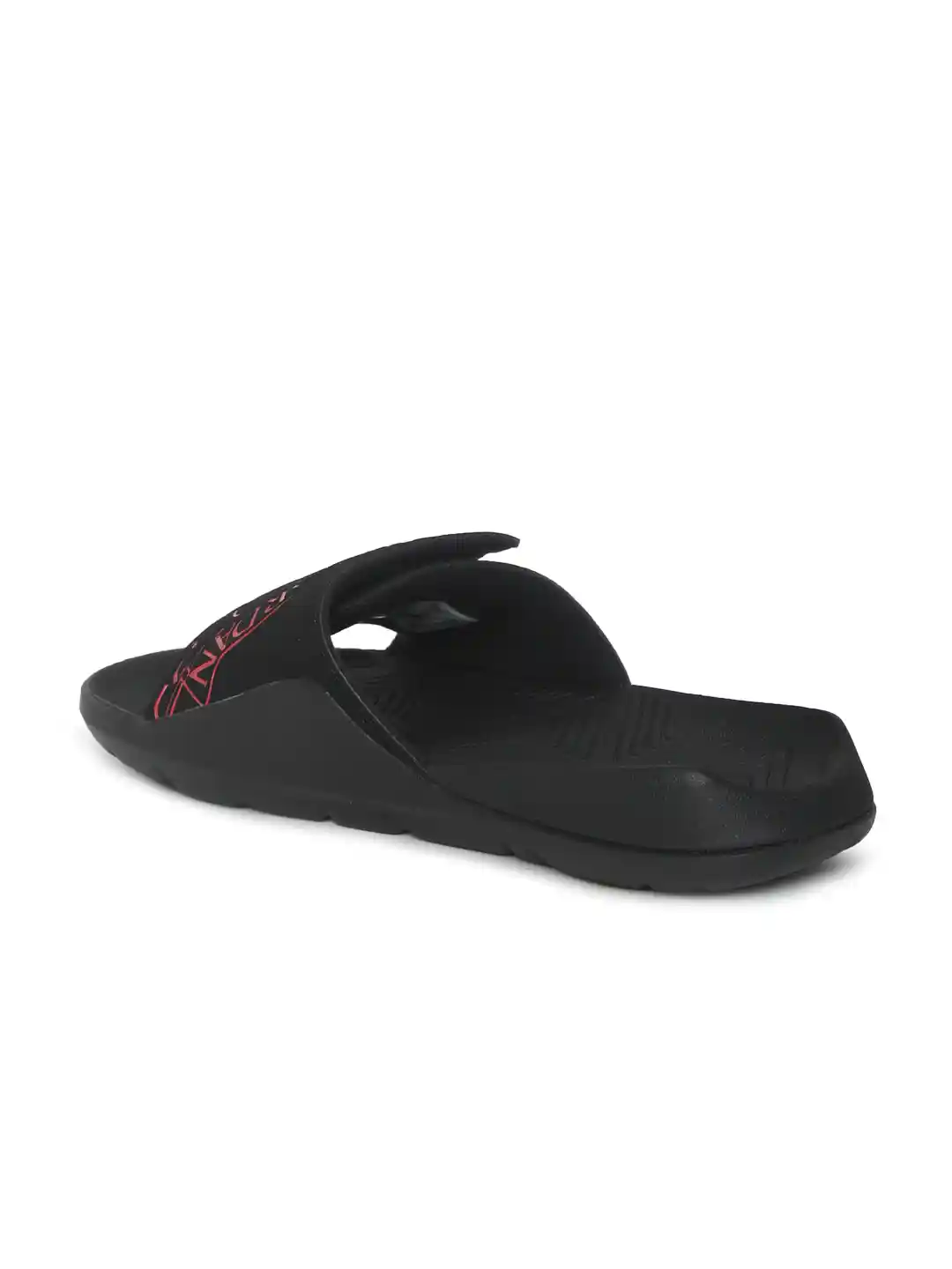 Buy Nike Men Black JORDAN HYDRO Solid Sliders Flip Flops for