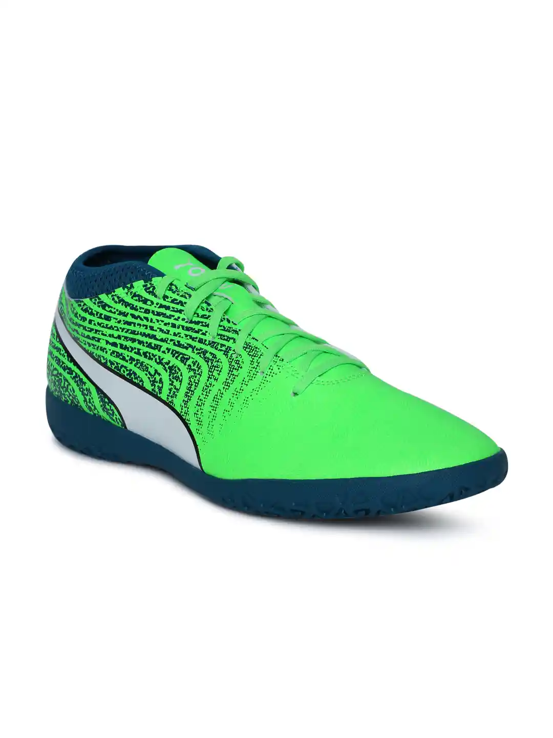 Buy Puma Men Green One IT Indoor Training Shoes Sports