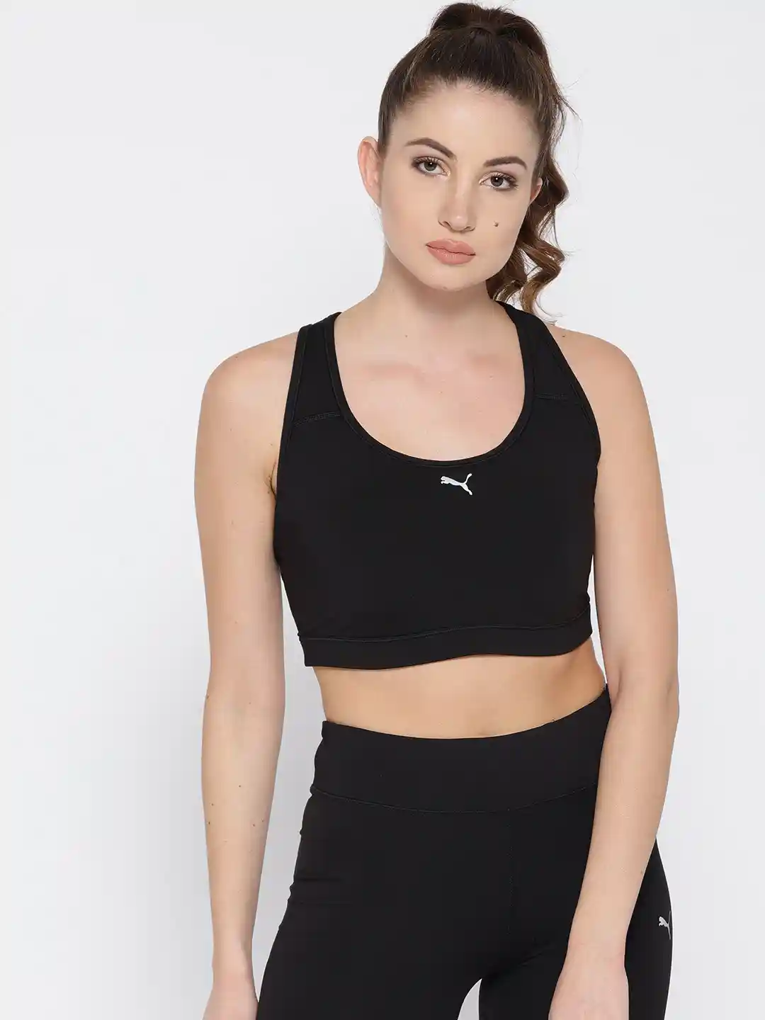 Buy Puma Black PWRSHAPE Forever Pad Sports Bra 51554501 Bra for