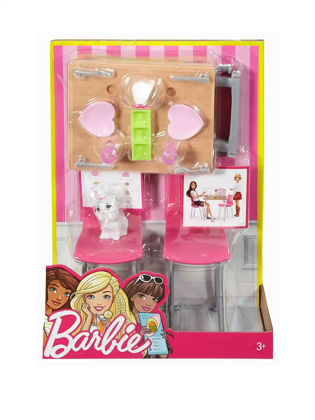 Buy Mattel Girls Barbie Furniture Accessories Set Soft Toys