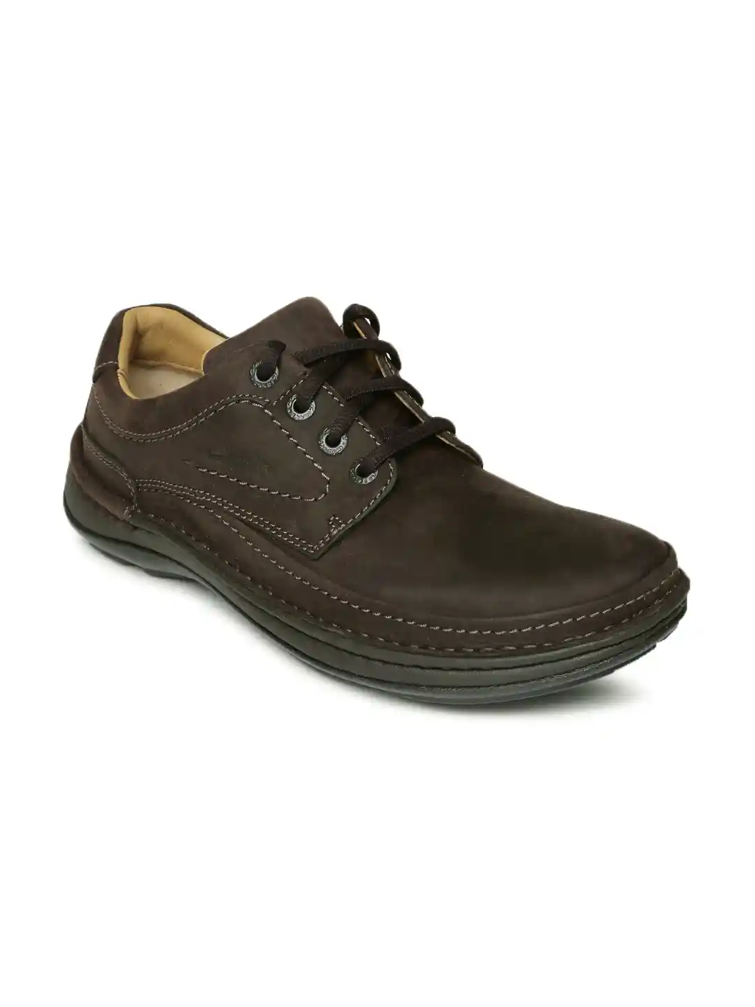 Buy Clarks Men Brown Active Air Leather Casual Shoes Casual