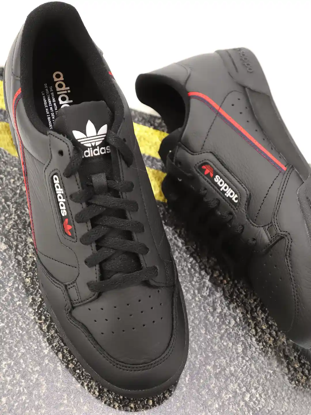 Continental 80s Adidas Continental Black On Feet Adidas Originals